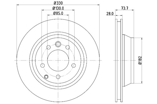 BROMSSKIVA - 2