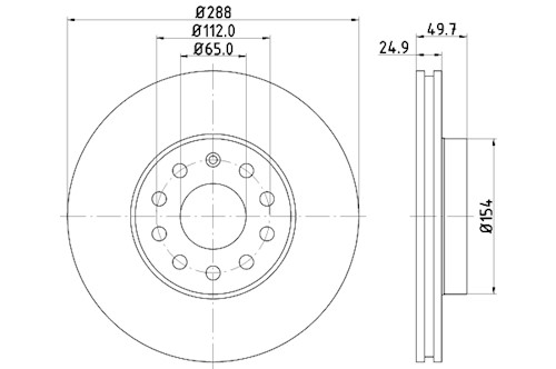 BROMSSKIVA - 2