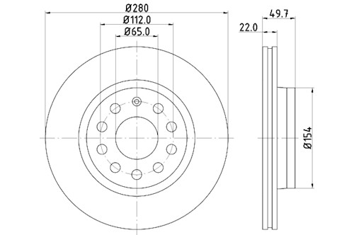 BROMSSKIVA - 2