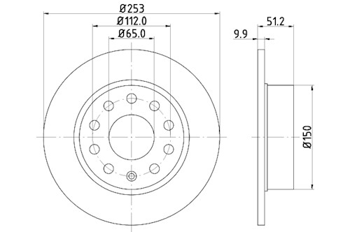 BROMSSKIVA - 2