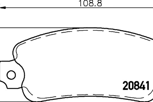 BROMSKLOTSSATS - 2