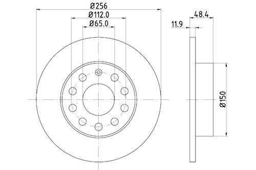 BROMSSKIVA - 2