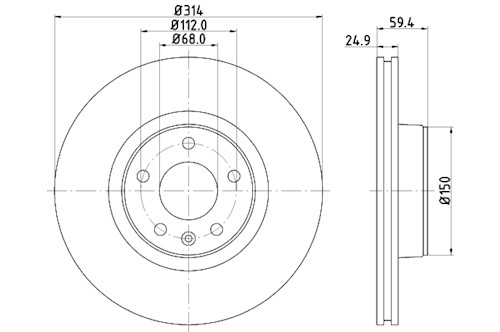 BROMSSKIVA - 2