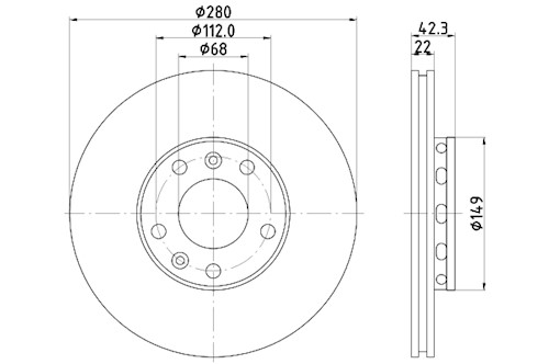 BROMSSKIVA - 2