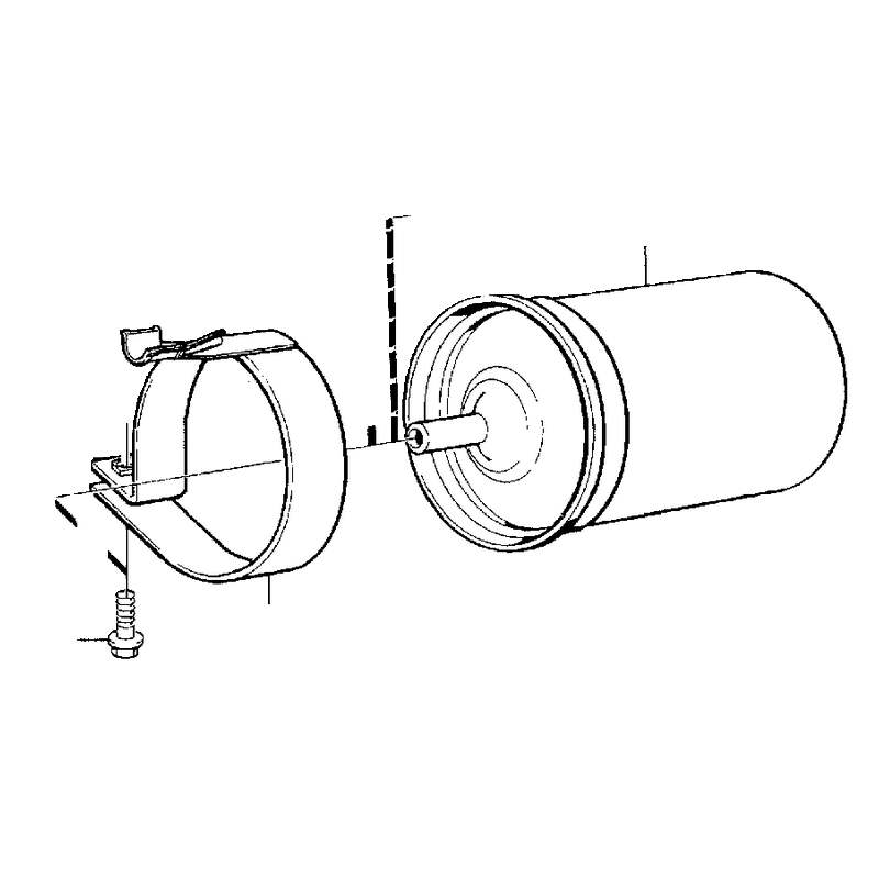 Fuel filter bracket - 2