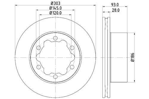 BROMSSKIVA - 2