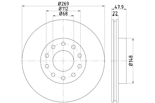 BROMSSKIVA - 2