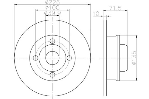 BROMSSKIVA - 2