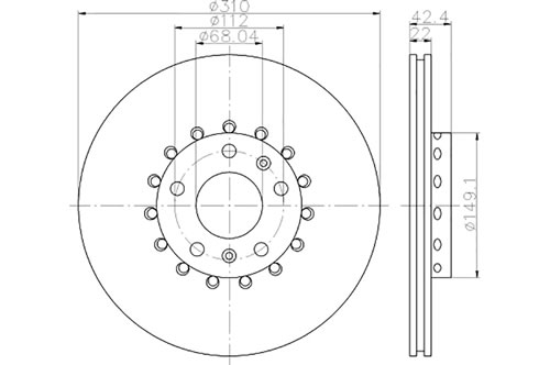 BROMSSKIVA - 2