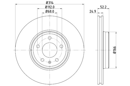 BROMSSKIVA - 2