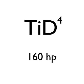 TiD4 160 hp