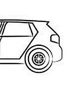 Rear bearing XC70 1998-2000 Ver1