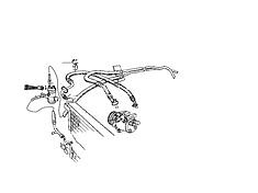 9000 93-98 2 Hose against compressor block conection