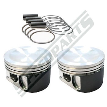 Crank shaft and piston