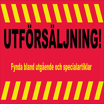 Utförsäljnings produkter