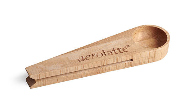 Aerolatte Träklipps med sked
