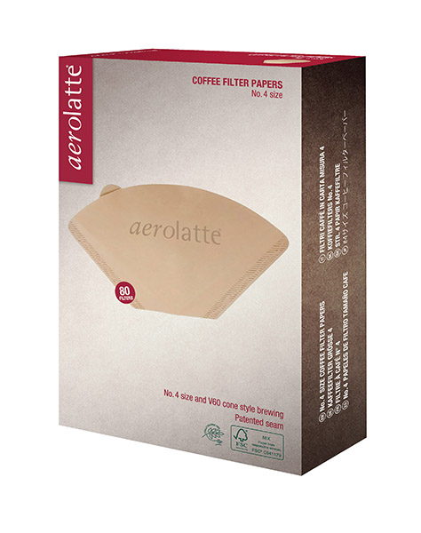 Aerolatte Oblekt kaffefilter - 4