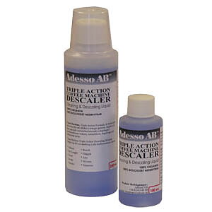 Triple action domestic descaler