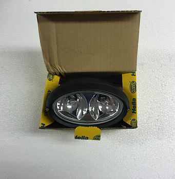 Hella Oval 100 Arbetsstrålkastare 12V/24V dubbellins