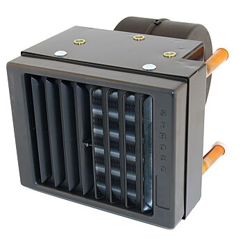 Hyttvärmare  24 volt    4,3 kW  Vattenansutning  16 mm