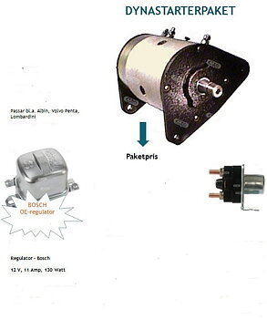 Dynastart paket  Volvo Penta -Allbin -FM