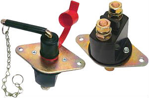 Batterifrånskiljare    Heavy duty 12 / 24 Volt, 250 Amp