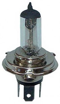 Glödlampa , Halogenlampa, H4
