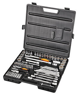 Verktygssats  1/4&1/2" 89 DELAR