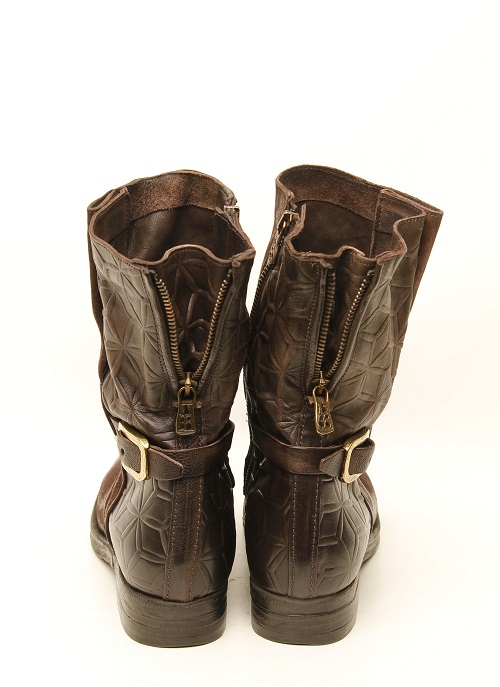 LIL BOOTS MÖRKBRUN A.S.98 - 4