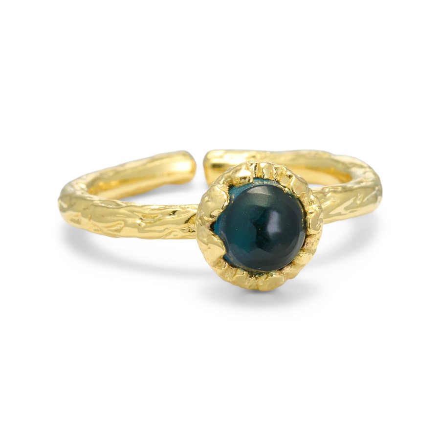 DALIAH RING BLÅ PURE BY NAT