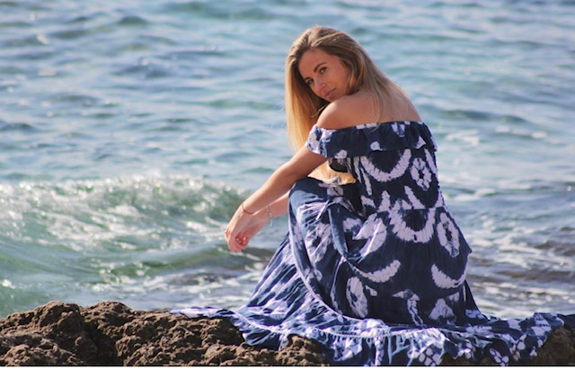 VANESSA KLÄNNING BLUE DAYDRM - 3
