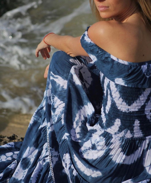VANESSA KLÄNNING BLUE DAYDRM - 2