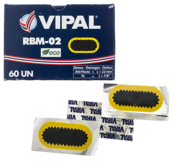 VIPAL Slanglappar RBM02  (65x30 mm)