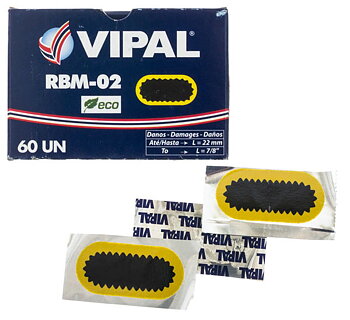 VIPAL Slanglappar RBM02  (65x30 mm)
