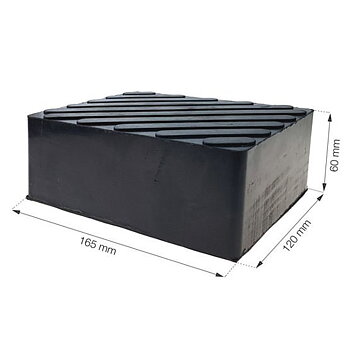 Gummi kloss 165x120x60 (P13)