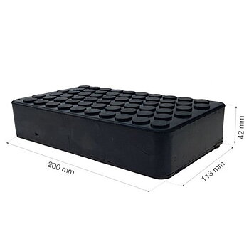 Gummi kloss  200x113x42 (P3)
