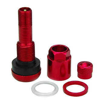Metallventil X-1 MS525AL Röd – Carbonado aluminiumventil