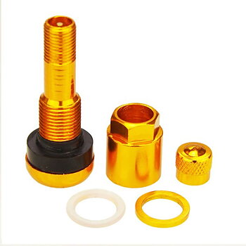 Metallventil X-1 MS525AL Guld – Carbonado aluminiumventil