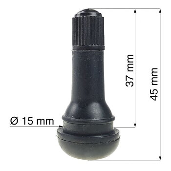 Gummiventil TR413 EPDM ( 500 st )