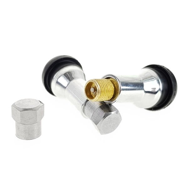 Kromventil TR413 – Aluminiumventil för Bil & MC - 3