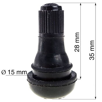 Gummiventil TR412