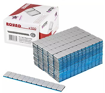 Klistervikt  (Grå - R ) PREMIUM 12x5g - 6kg