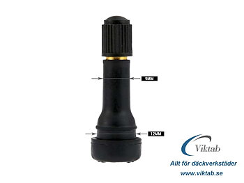 MC / Scooter Ventil Snap-in 8,3 mm – Aluminiumventil | ATS