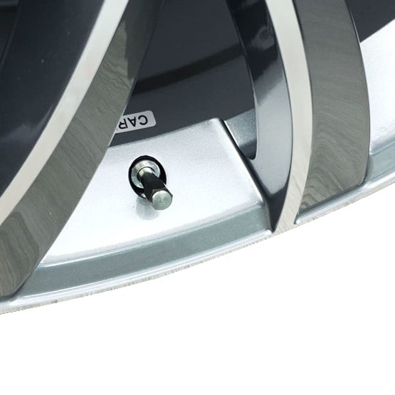Metallventil X2 TR48E Antracit Grå – Aluminiumventil | Carbonado - 3