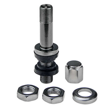 Metallventil X2 TR48E Antracit Grå – Aluminiumventil | Carbonado