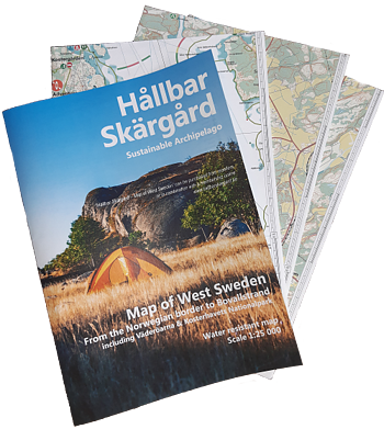 Hållbar Skärgård kartan Norra Bohuslän