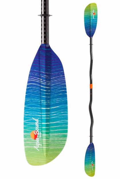Aqua Bound Tango Böjt skaft 2 delad - glasfiber - 3