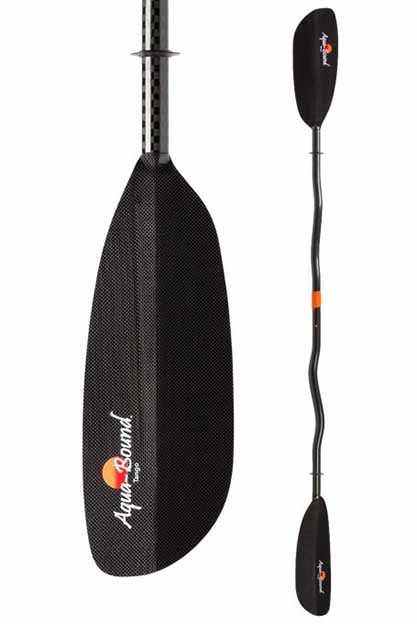 Aqua Bound Tango Böjt skaft 2 delad - Kolfiber