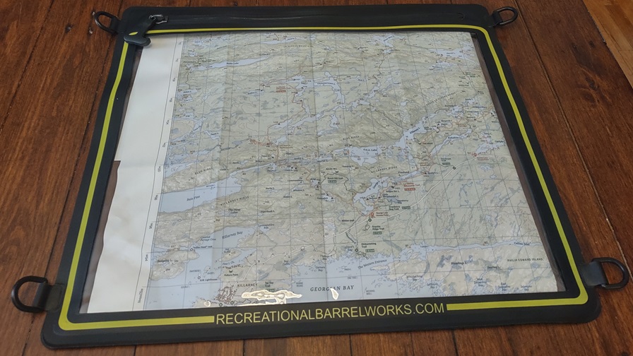 Recreational Barrel Works Waterproof map case - kartfodral! Large - 4