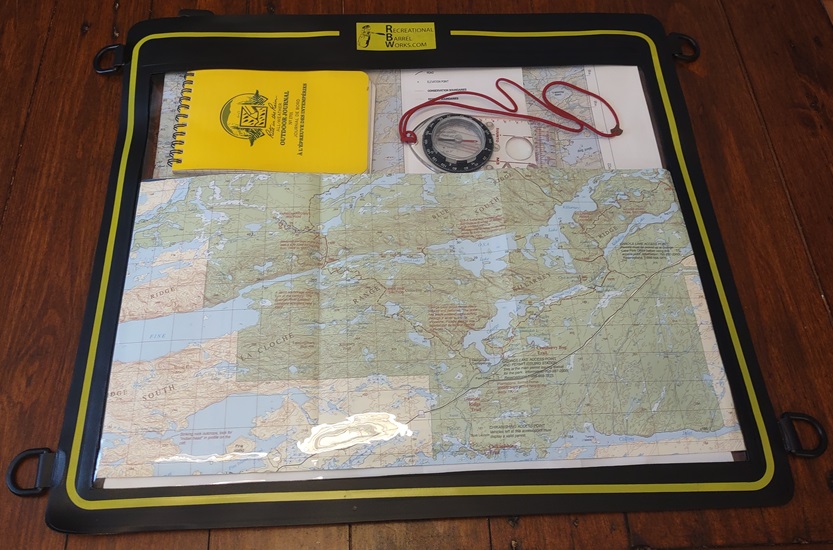 Recreational Barrel Works Waterproof map case - kartfodral! Large - 5